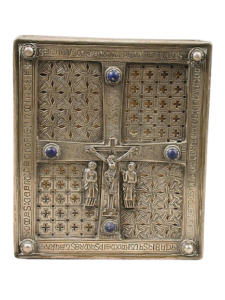 A book shrine or cumdach from the 11th century.