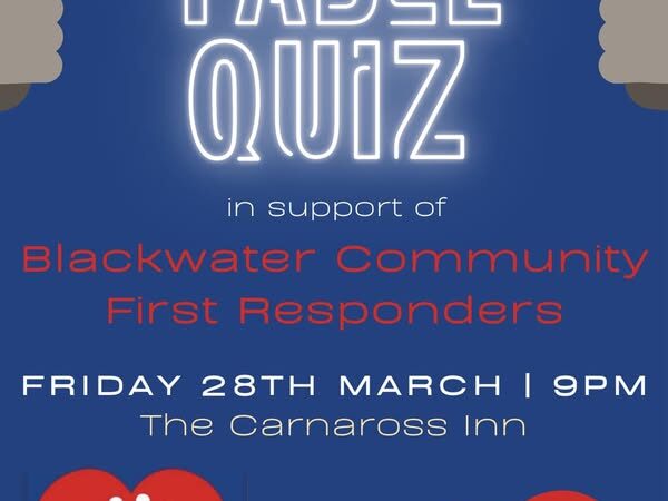 Blackwater Community First Responders Fundraiser