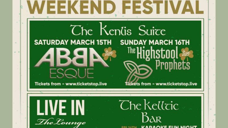 Headfort Arms Hotel Patrick's Weekend 2025