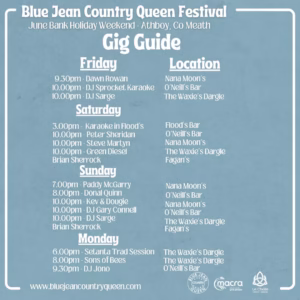 Events Blue Jean Country Queen Festival 2025
