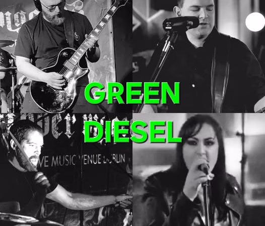 Green Diesel at the Kelltic Bar, Kells, Meath